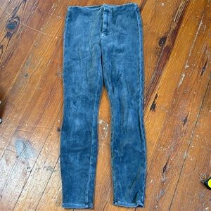 Mother Gray Corduroy Pants Stretchy Soft Size 25